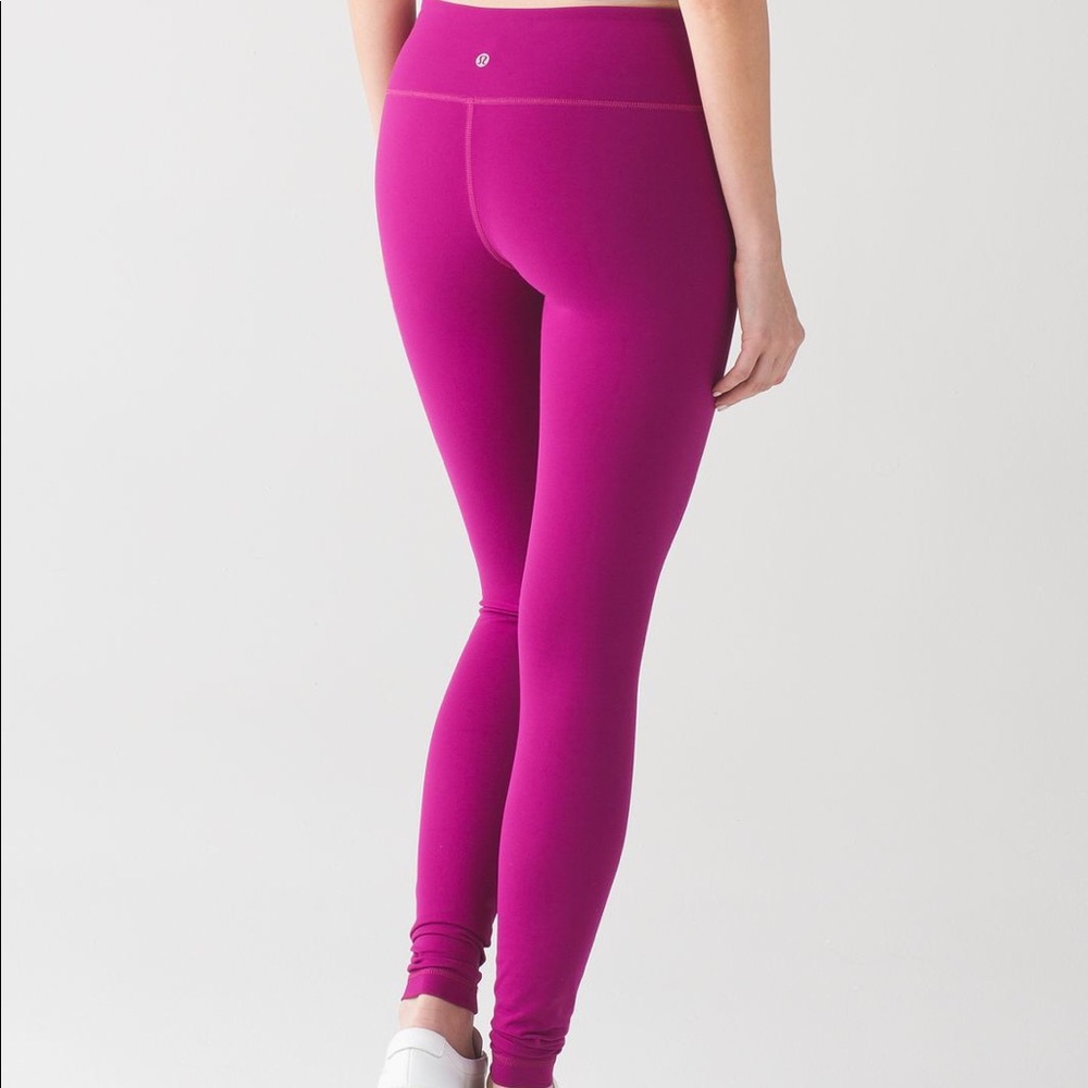 Fuchsia Lululemon Leggings
